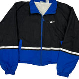 Reebok Windbreaker - XL Black Polyester
