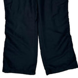 Reebok Tracksuit - Large Black Polyester