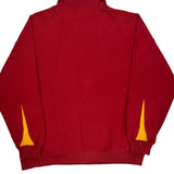 Trojans Nike College 1/4 Zip - Medium Red Cotton