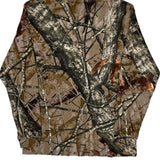 Outfitters Ridge Camo Long Sleeve T-Shirt - Medium Brown Cotton