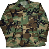 Military U.S. Army Camo Jacket - Large Camo Cotton
