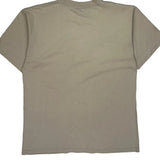 Real Hunters Murina Single Stitch T-Shirt - XL Beige Cotton