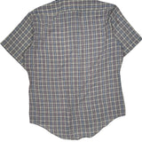 Branford Checked Short Sleeve Shirt - Large Multicoloured Polyester Blend