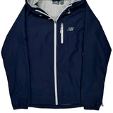 New Balance Windbreaker - Large Navy Polyester