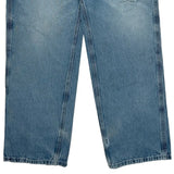 Dungaree Fit Carhartt Double Knee Carpenter Jeans - 32W 32L Blue Cotton