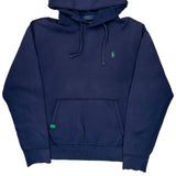 Polo By Ralph Lauren Hoodie - Large Navy Cotton