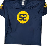 Green Bay Packers N.F.L. Team Apparel Football Football Jersey - 2XL Navy Polyester