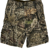 Faded Glory Camo Cargo Shorts - 30W 10L Green Cotton