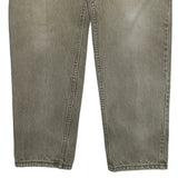 550 Levis Jeans - 33W 32L Gray Cotton