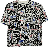 Wicked Fashions Inc. Southpole T-Shirt - 2XL White Cotton