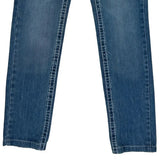 True Religion Contrast Stitch Jeans - 27W UK 6 Blue Denim