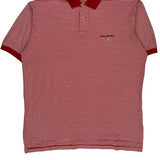 Polo By Ralph Lauren Striped Polo Shirt - XL Red Cotton