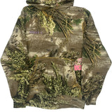 Age 11-12 Realtree Camo Hoodie - Medium Khaki Cotton Blend