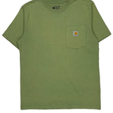Carhartt T-Shirt - Medium Green Cotton