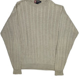 Chaps Ralph Lauren Jumper - XL Beige Linen Blend
