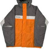 Columbia Ski Jacket - Large Gray Polyester