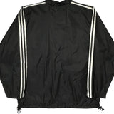 Adidas Windbreaker - Medium Black Nylon