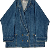 Made In USA Georges Marciano Guess Denim Jacket - Large Blue Denim