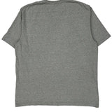 Carhartt T-Shirt - Large Gray Cotton Blend