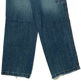 Oshkosh Wide Leg Carpenter Jeans - 26W 28L Blue Cotton