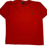 Polo By Ralph Lauren T-Shirt - XL Red Cotton