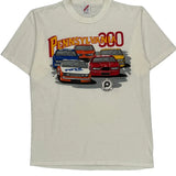 Pennsylvania 300 Jerzees Graphic T-Shirt - Large Cream Cotton