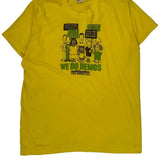 Screen Stars Graphic T-Shirt - XL Yellow Cotton Blend