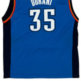 Oklahoma City Adidas Nba Jersey - Large Blue Polyester