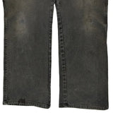 Dickies Double Knee Carpenter Pants - 36W 31L Gray Cotton