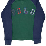 Age 10-12 Months Polo By Ralph Lauren Spellout Hoodie - Medium Green Cotton