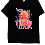 Hanes Graphic T-Shirt - Medium Black Cotton