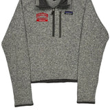 Boston University Swim & Dive Patagonia College Fleece - Small Gray Polyester