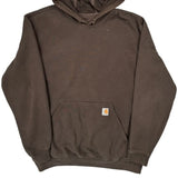 Carhartt Hoodie - XL Brown Cotton