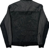 Versace Graphic Track Jacket - Large Black Polyester