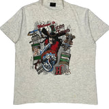 Single Stitch Captain Hook Changes Graphic T-Shirt - XL Gray Cotton