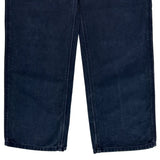 Carhartt Double Knee Carpenter Pants - 30W 30L Dark Wash Cotton