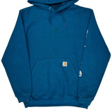 Carhartt Hoodie - Medium Blue Cotton