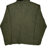 Polo By Ralph Lauren 1/4 Zip - Large Green Cotton