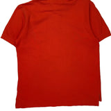 Tommy Hilfiger Polo Shirt - Large Red Cotton