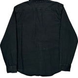 Levis Denim Shirt - Medium Black Cotton