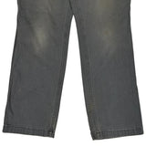 Carhartt Double Knee Carpenter Pants - 32W 31L Gray Cotton