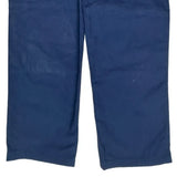 Hard Yakka Cargo Pants - 35W 31L Blue Cotton