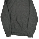 Polo By Ralph Lauren 1/4 Zip - Medium Gray Wool