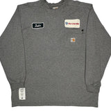 Air Liquide Carhartt Long Sleeve T-Shirt - XL Gray Lyocell