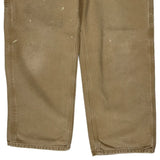 Carhartt Carpenter Trousers - 34W 29L Brown Cotton