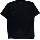 Dickies Short Sleeve Shirt - Small Black Polyester Blend