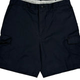 Delta Cargo Shorts - 32W 9L Black Cotton