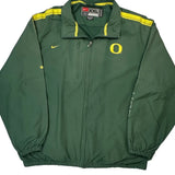 Oregon Nike Windbreaker - 2XL Green Polyester