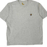 Carhartt T-Shirt - XL Gray Cotton