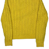 Ralph Lauren Sweater - Medium Yellow Cotton